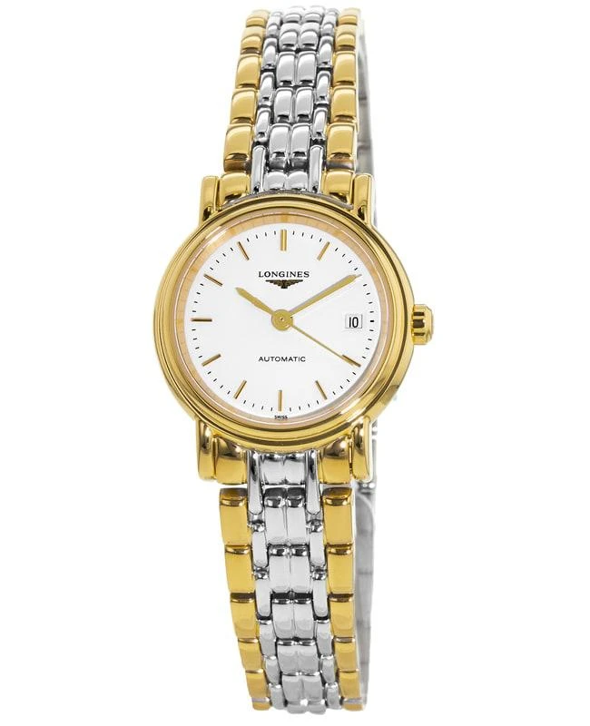 Longines Longines Presence Automatic White Dial PVD Steel Women's Watch L4.321.2.12.7 1