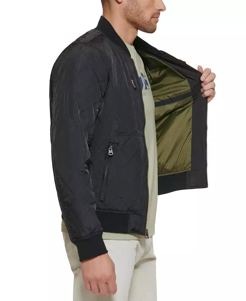 Levi's Men's Regular-Fit Diamond-Quilted Bomber Jacket 5