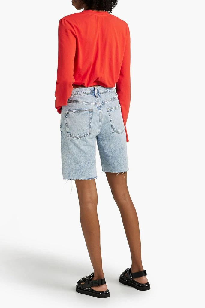 The Range Cropped Supima cotton-blend jersey top 3