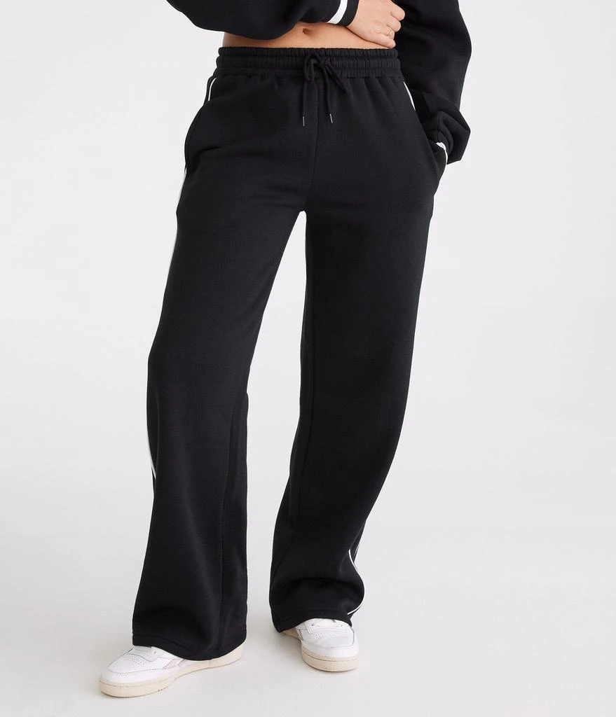 Aeropostale Piped Fleece Track Pants 1