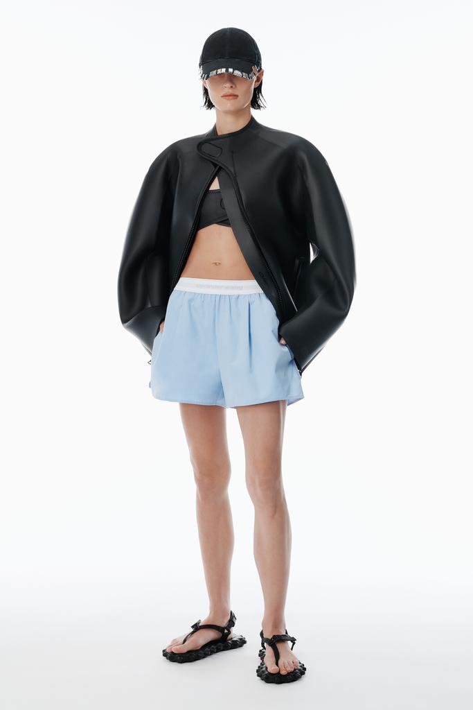 Alexander Wang Blue Organic Cotton Boxer Shorts