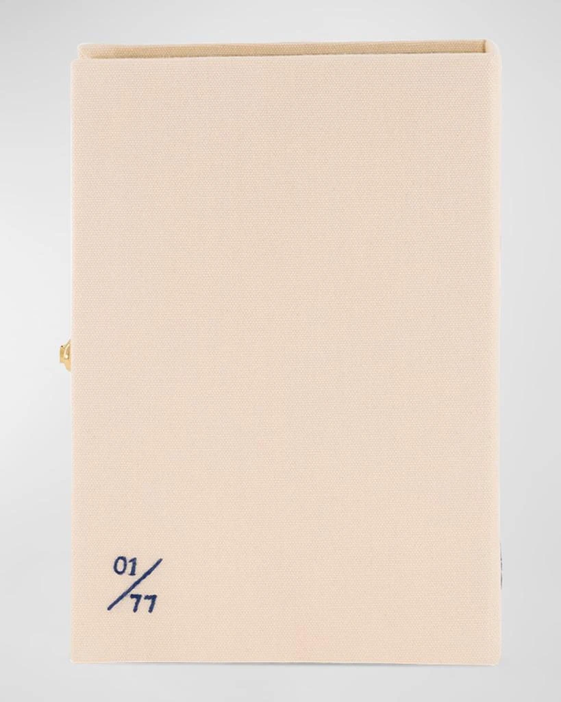 Olympia Le-Tan Degas Ballerina Nacre Book Clutch Bag 4