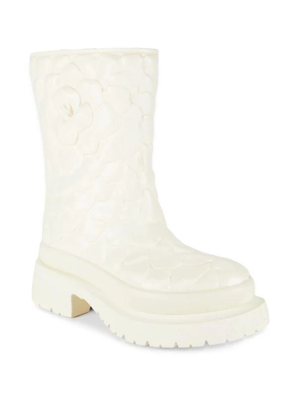 Valentino Textured Rain Boots 2