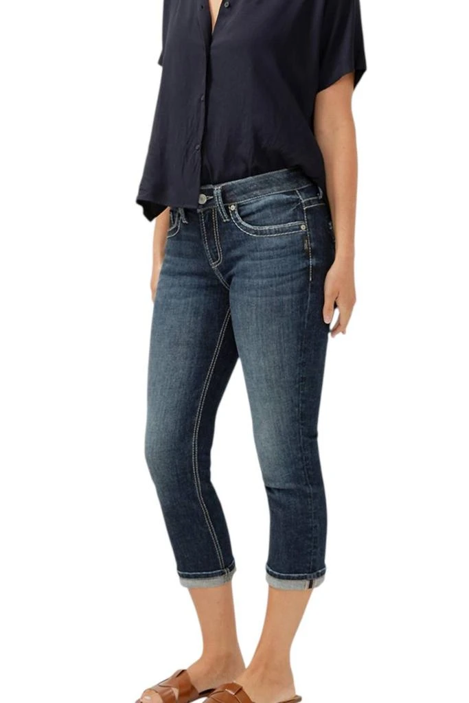 Silver Jeans Co Silver Jeans Co - Suki Capri Leg Jeans 2