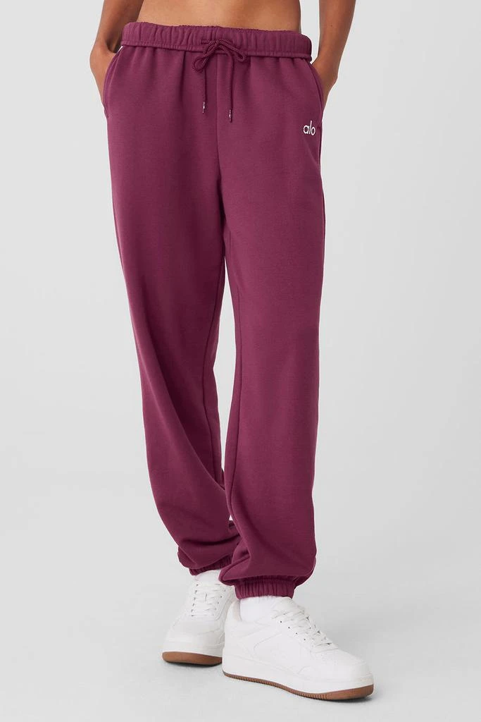 Alo Yoga Accolade Sweatpant - Wild Berry