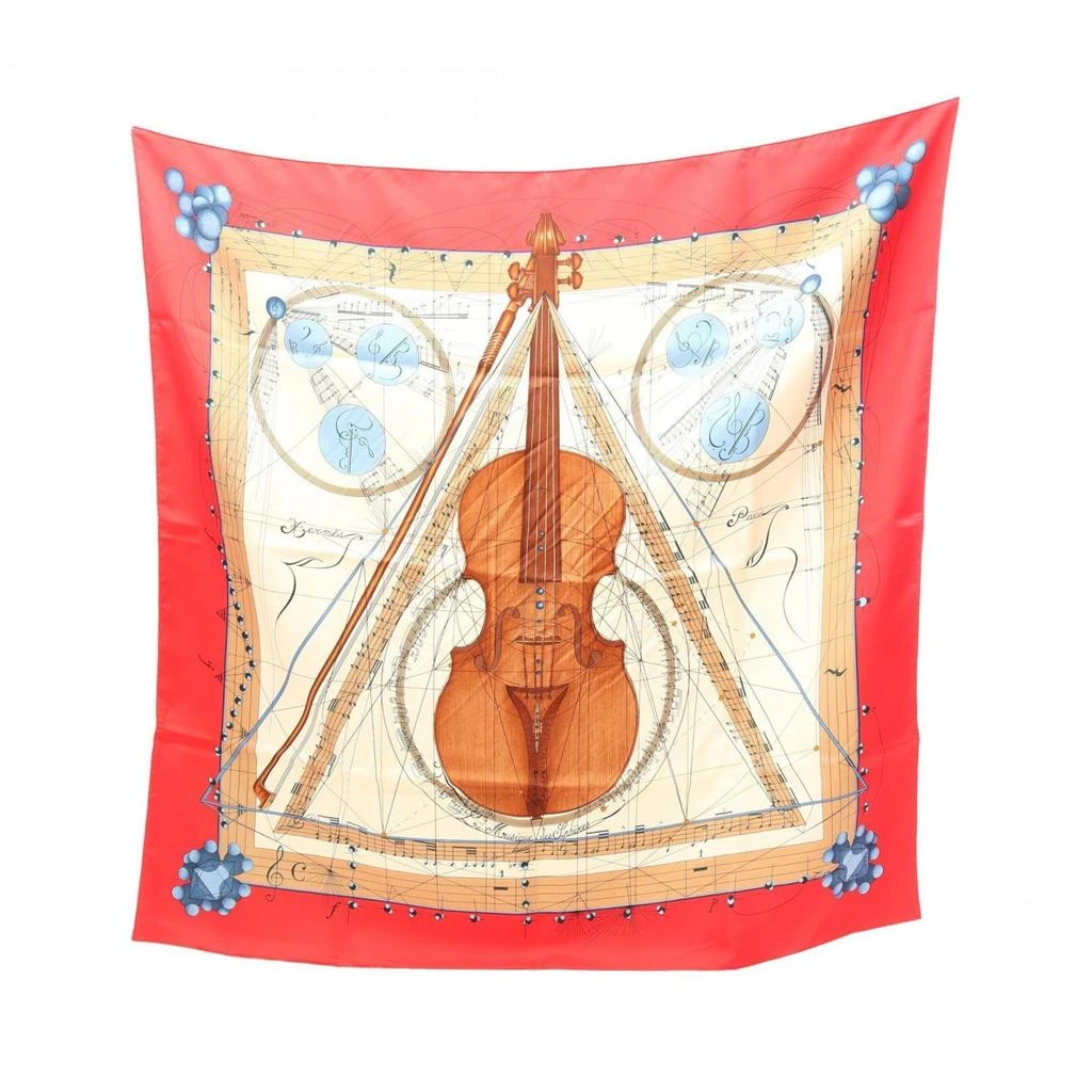 Hermes Color Silk Scarf (Pre-Owned)