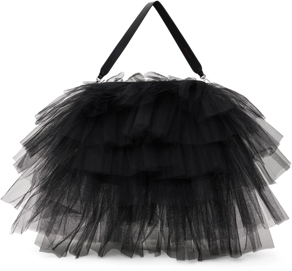 Simone Rocha Black Oversized Frilly Tutu Bag 1