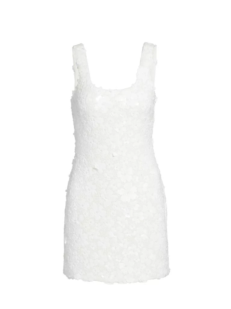 Michael Kors Floral Sequined Minidress 1