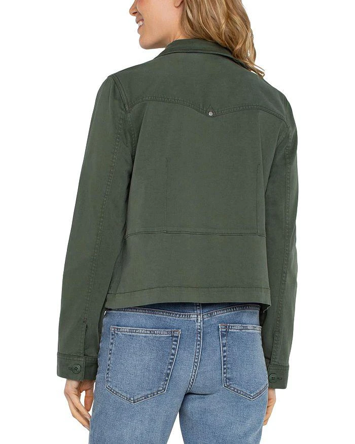 Liverpool Los Angeles Peplum Hem Trucker Jacket 2