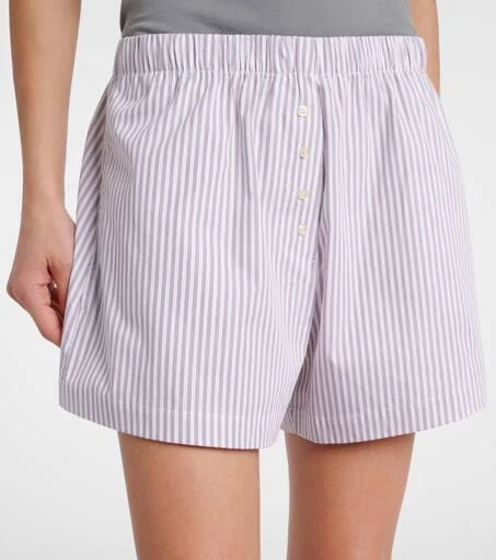 Leset Yoshi striped cotton-blend twill boxers 4