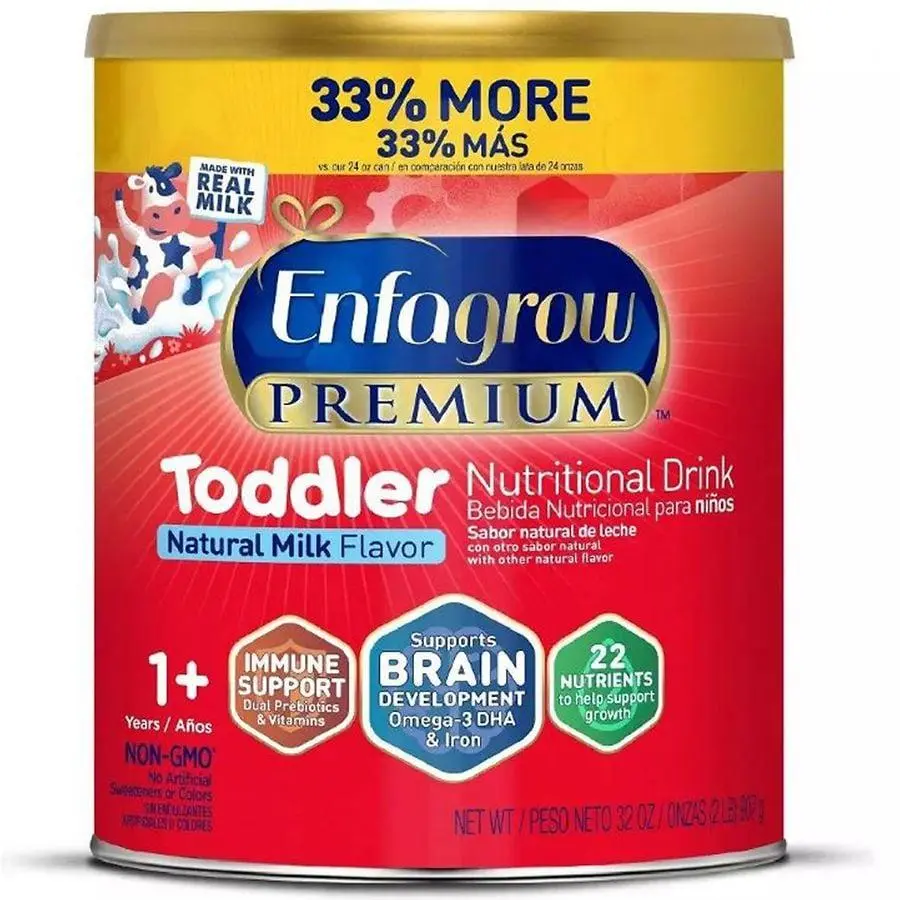 Enfagrow Toddler Nutritional Milk Drink, Can Natural Milk, Makes Approx. 173 fl oz