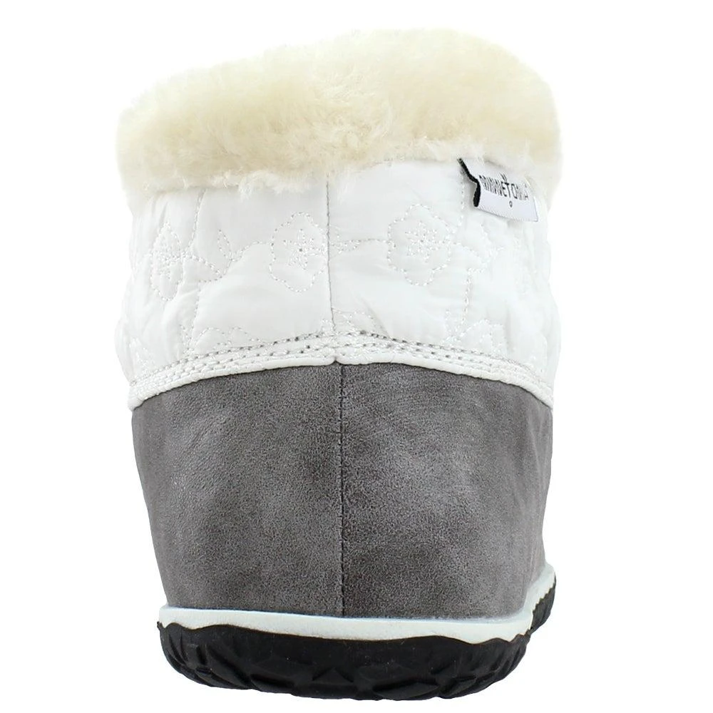Minnetonka Tega Lace Up Booties 3