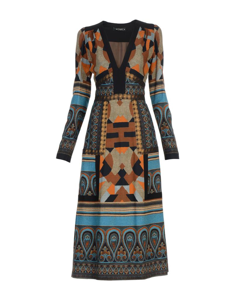 Etro Etro - Midi Dresses - Brown - Woman