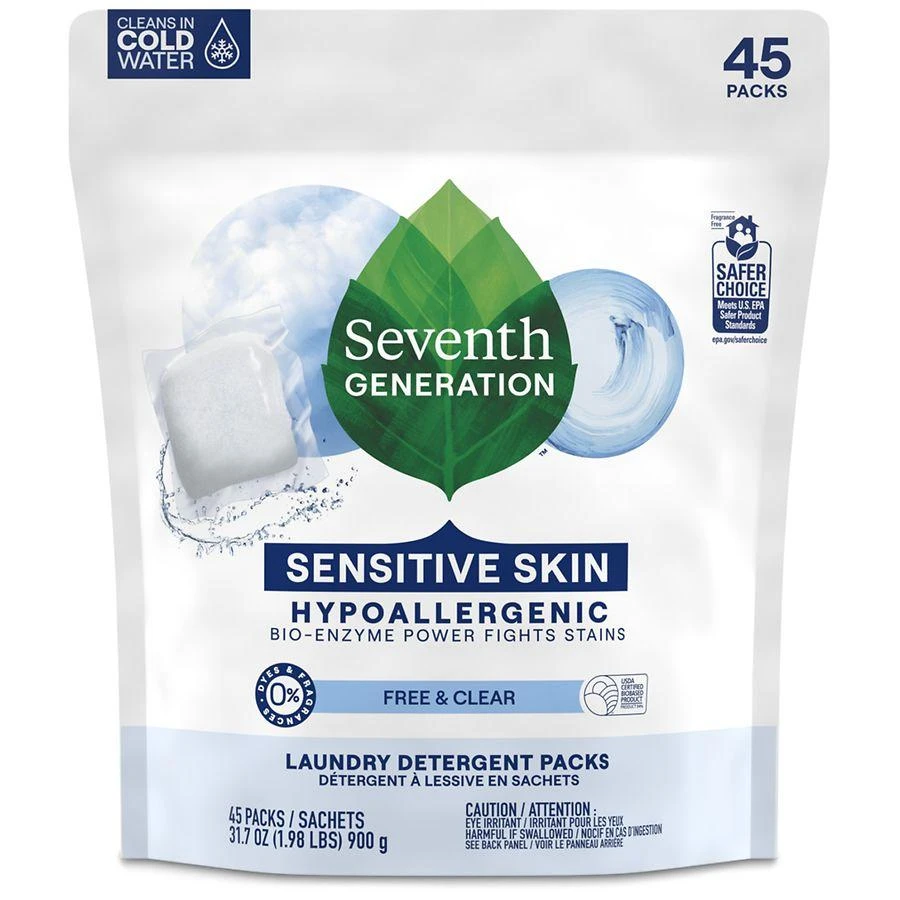 Seventh Generation Laundry Detergent Packs 1