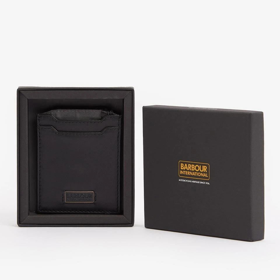 Barbour Barbour Logo Leather Cardholder 1