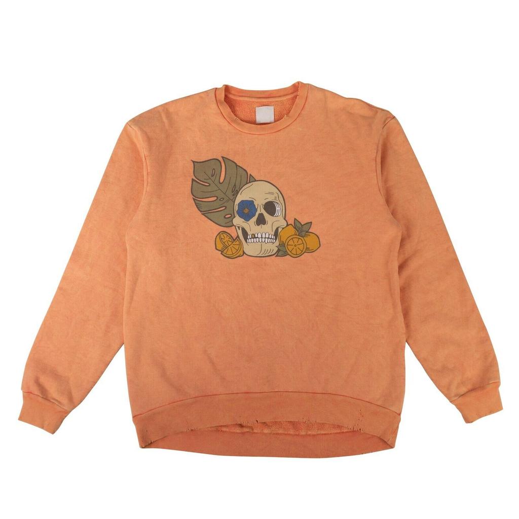 Alchemist Orange Gang Gang Pullover Sweatshirt