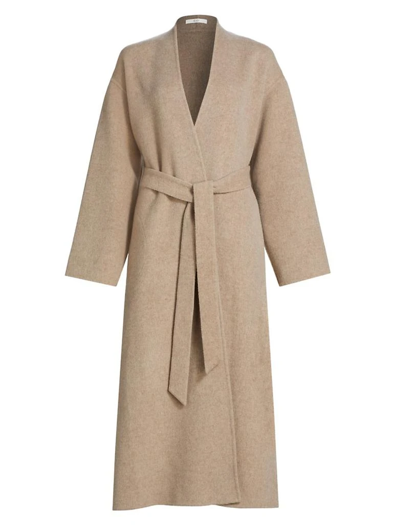 CO Double Wrap Belted Coat 1