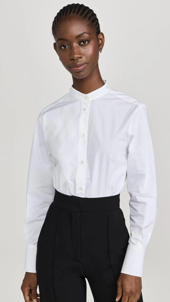 MSGM Embellished Removable Collar Blouse 5