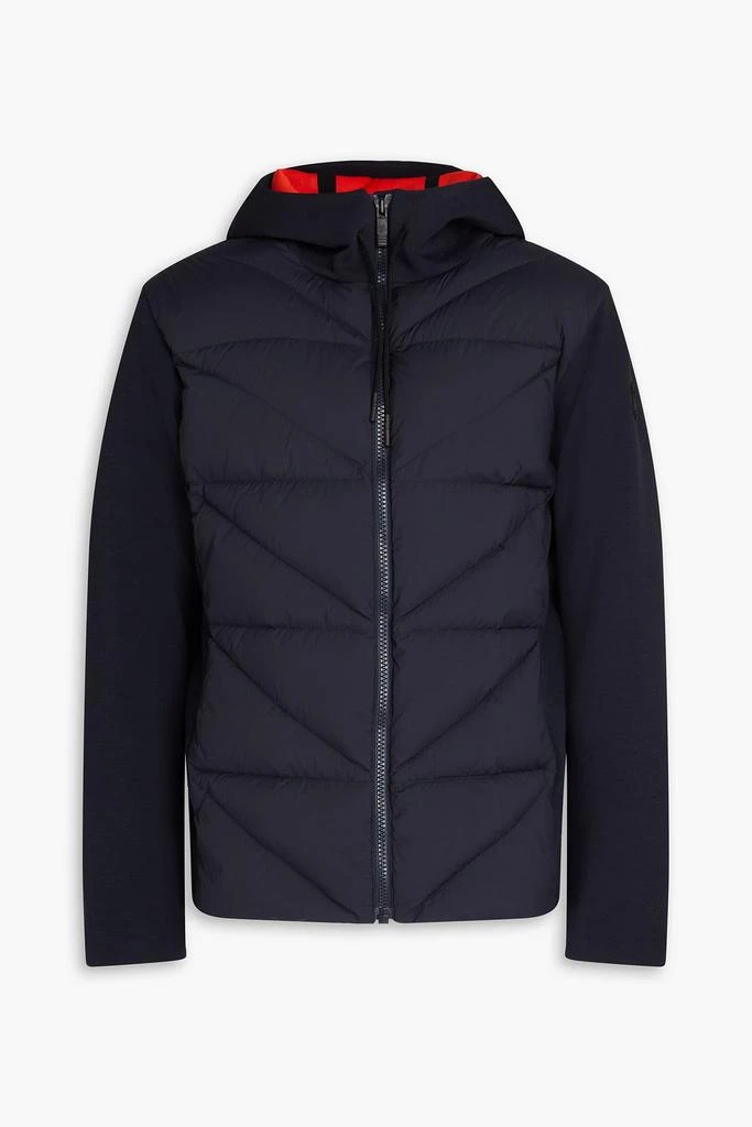 Fusalp Robson II quilted shell and scuba hooded down jacket 1