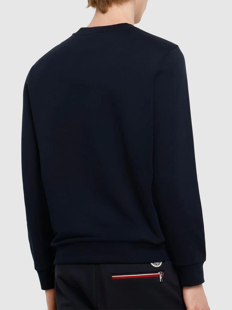 Moncler Faded Logo Cotton Sweatshirt 2