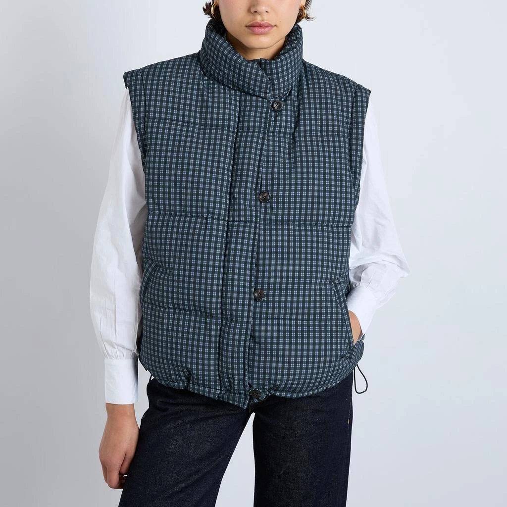 Damson Madder Damson Madder Pearl Recycled Shell 2-In-1 Puffer 3
