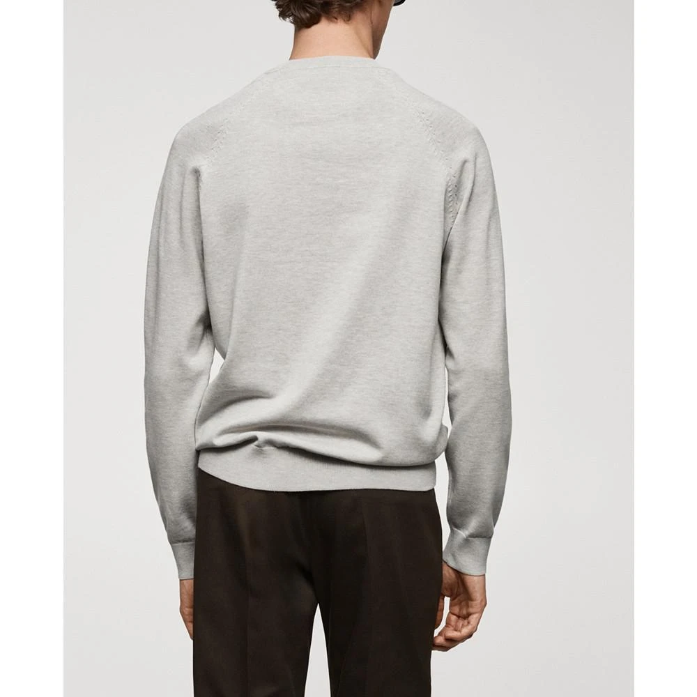 Mango Men's Fine-Knit Cotton Sweater 2