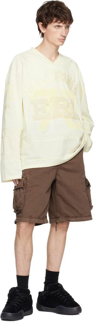 ERL Black Corduroy Vamp Sneakers 5