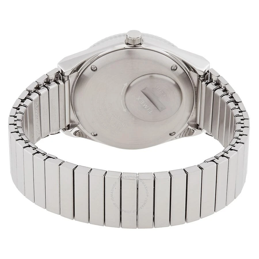 Timex Q Rainbow Quartz Silver Dial Expansion Band Ladies Watch TW2V66000 3