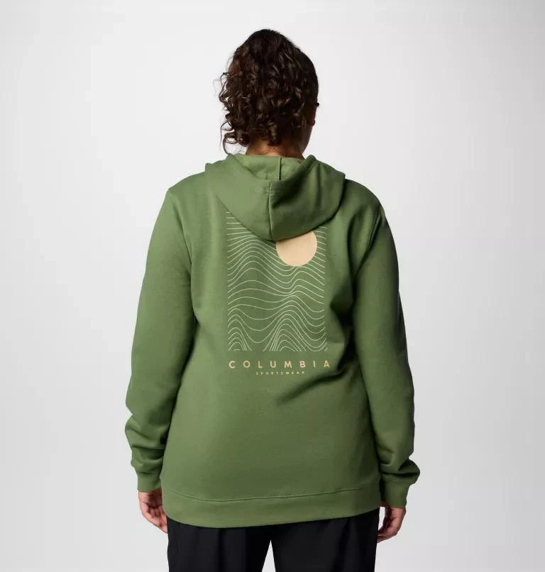 Columbia Columbia Women's Columbia Trek  Graphic Hoodie - Plus Size- 2
