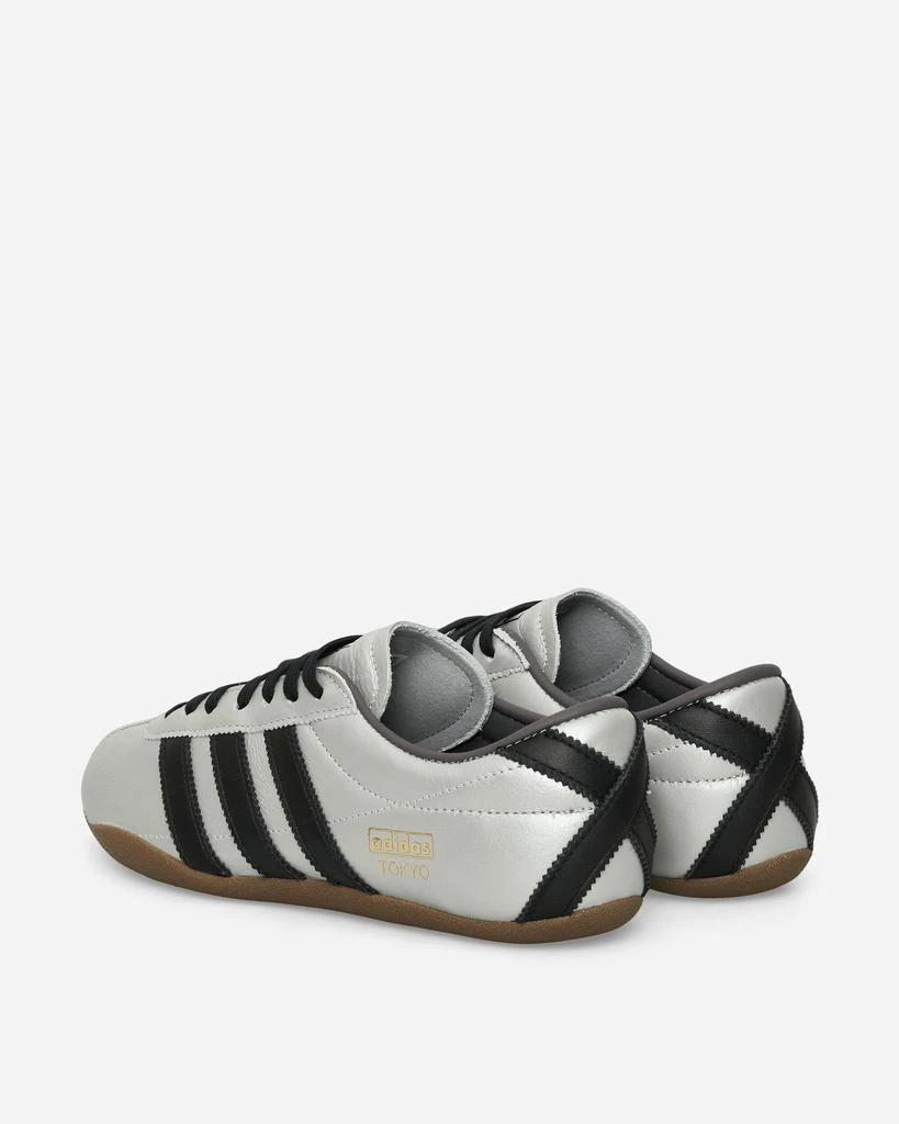 Adidas Women's Tokyo Sneakers Silver Metallic / Core Black 5
