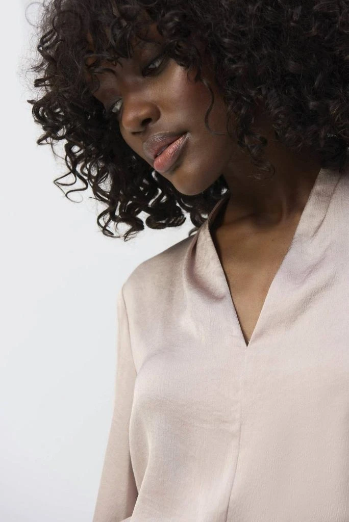 JOSEPH RIBKOFF Joseph Ribkoff - V-neck Tie-front Blouse 3