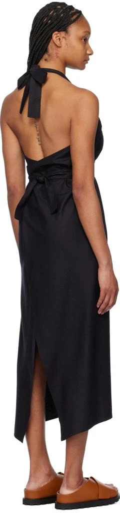 Baserange SSENSE Exclusive Black Node Maxi Dress 3
