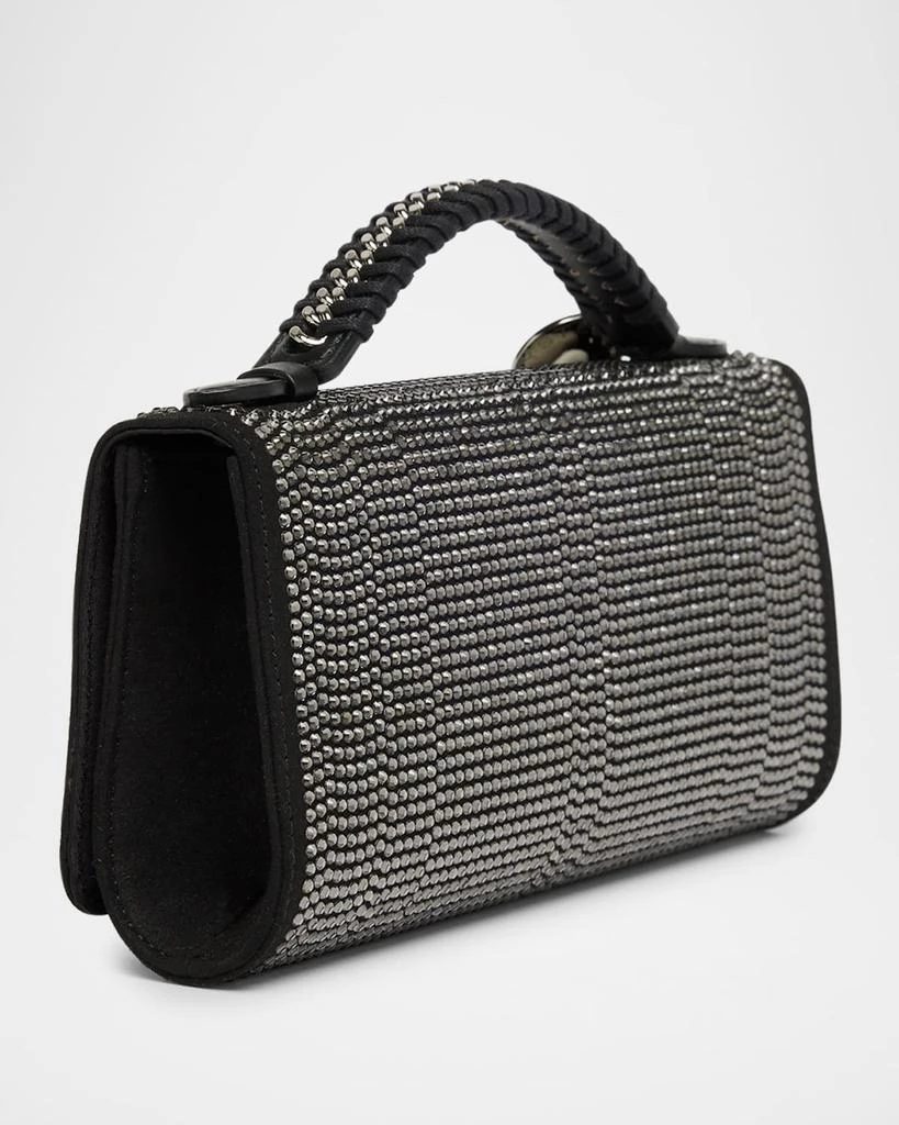 Stella McCartney Falabella Crystal Alter Suede Top-Handle Bag 3