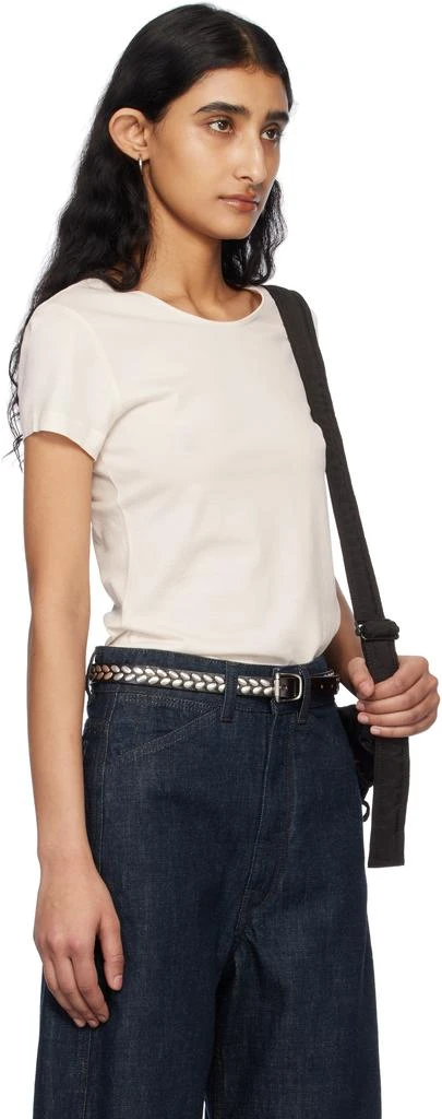 Lemaire Off-White Fitted T-shirt 2