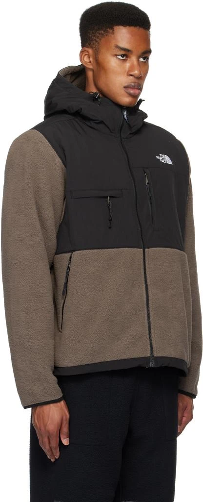 The North Face Black & Brown Retro Denali Hoodie 2