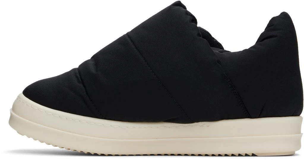 Rick Owens Black Porterville Puffer Slip On Sneakers 3
