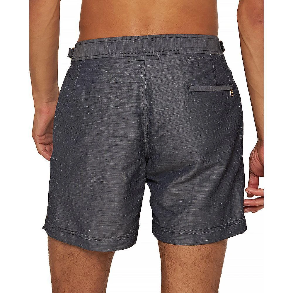 ORLEBAR BROWN Bulldog Linen Tape 6" Swim Trunks 3