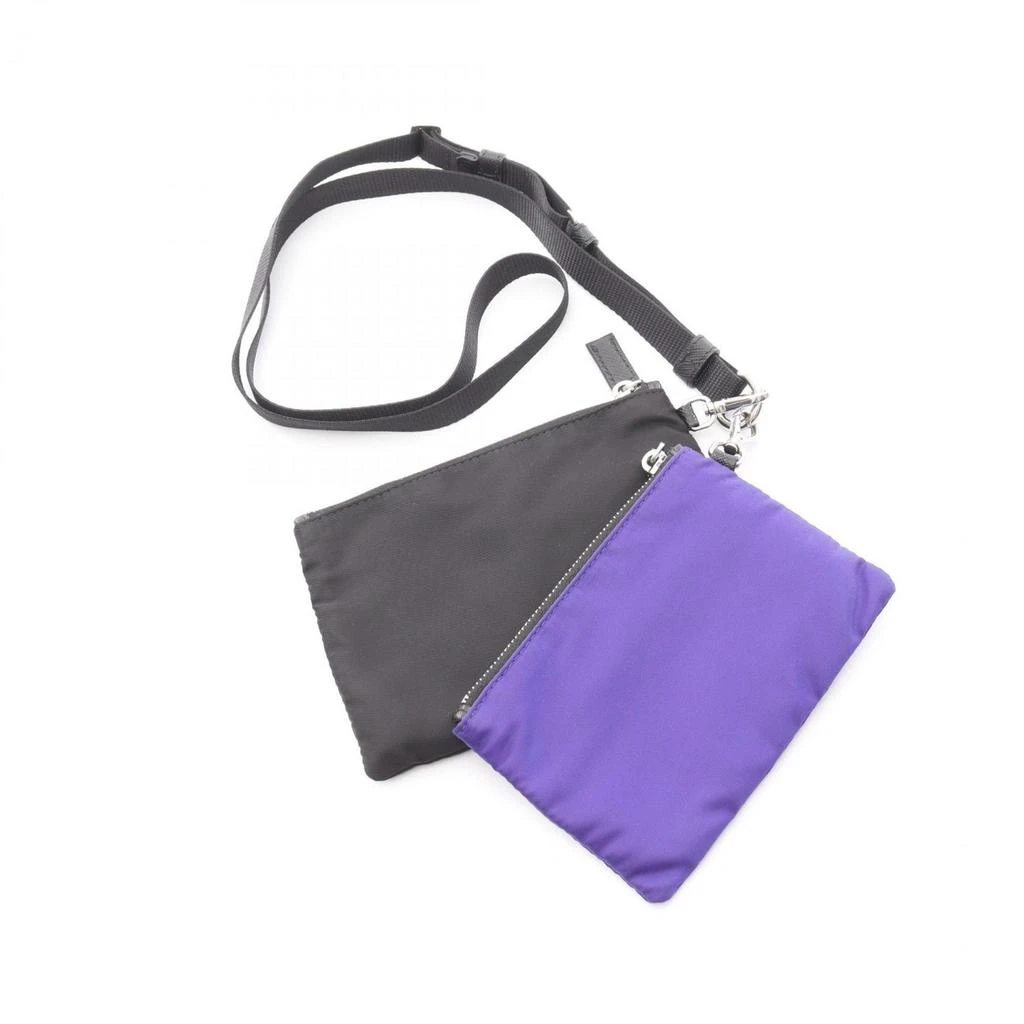 Prada blue Nylon Pouch (Pre-Owned) 2