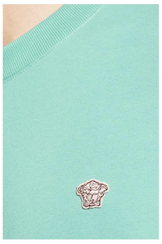 Versace Versace Medusa Head Patch Crewneck Sweatshirt 5