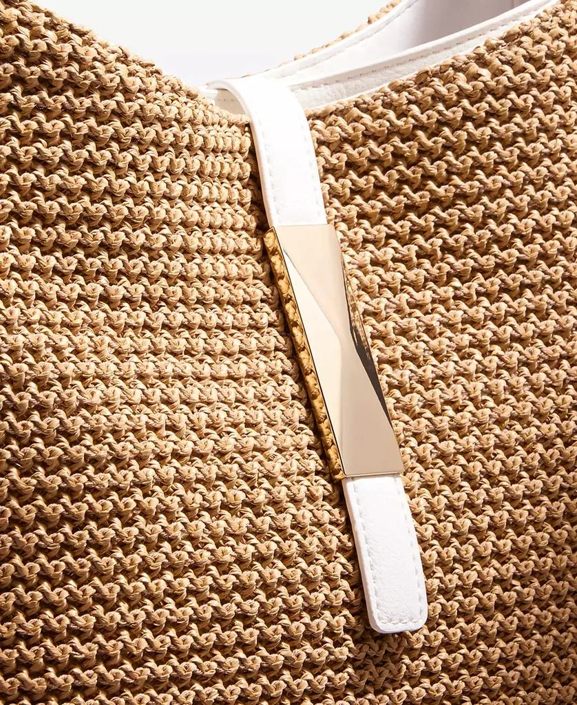 INC International Salee Straw Shoulder Bag, Exclusively at Macy's 6