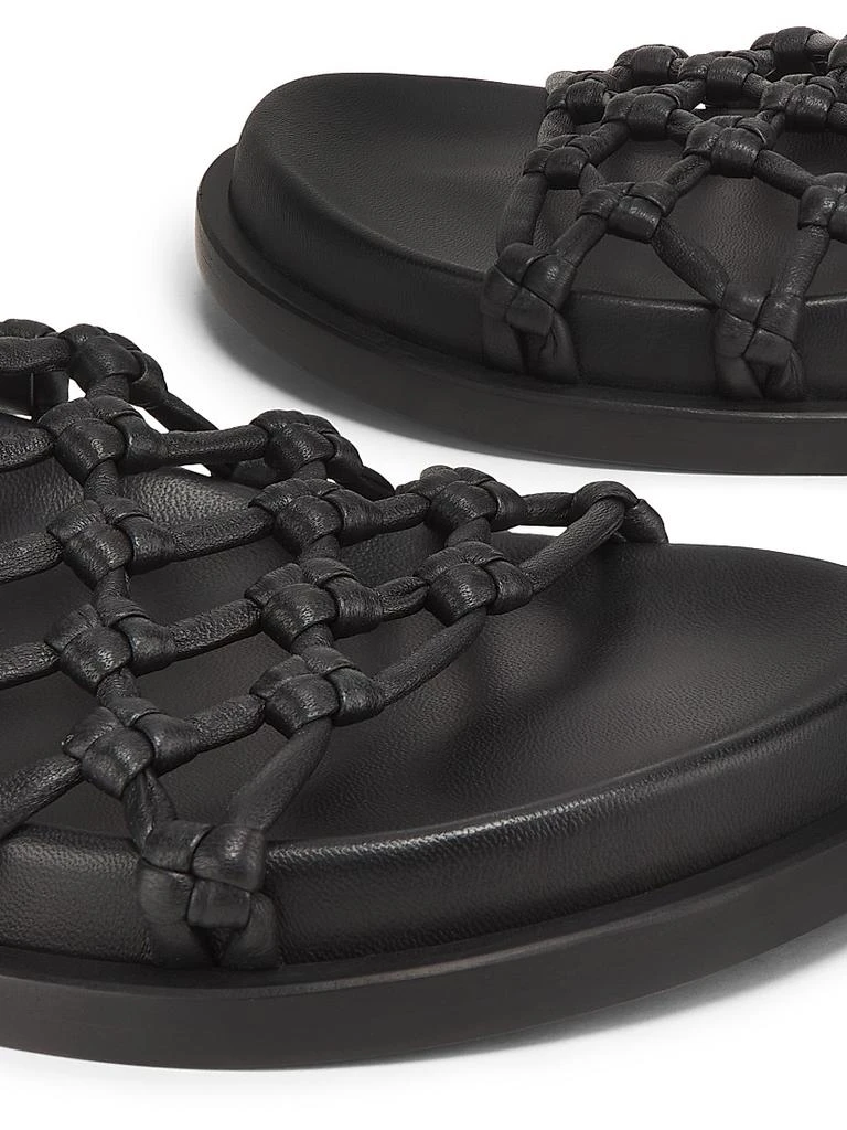 Jil Sander Woven Leather Sandals 5