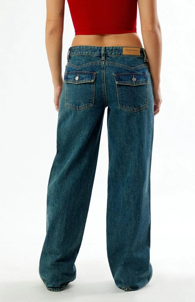 Budweiser By PacSun Western Low Rise Baggy Jeans 5