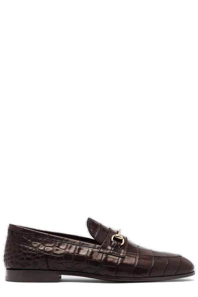 Scarosso Scarosso Alessandro Embossed Slip-On Loafers 1