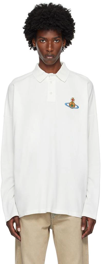 Vivienne Westwood White Oversized Polo 1