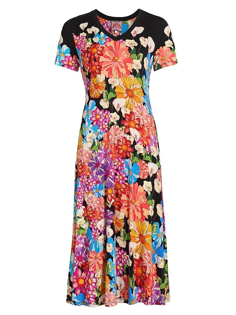 Johnny Was The Janie Favorite V-Neck T-Shirt Dress