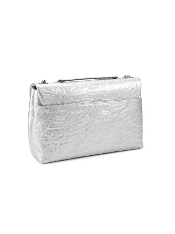 Karl Lagerfeld Paris Lafayette Leather Chain Shoulder Bag 4