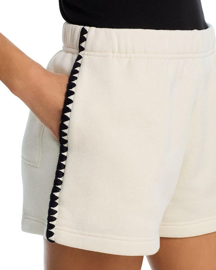 Rag & Bone Terry Blanket Stitch Shorts 5