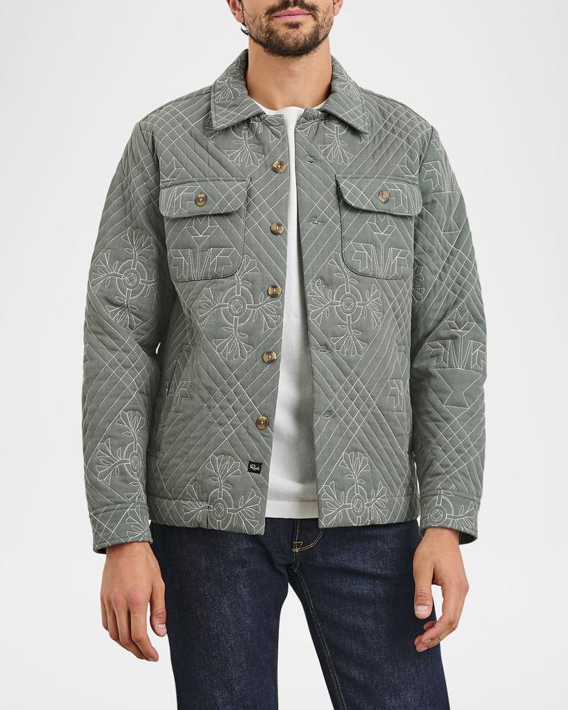 Rails Men's Claude Quilted Overshirt