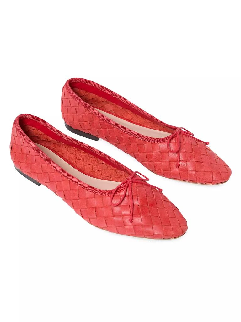 Loeffler Randall Landry Woven Leather Ballet Flats 3