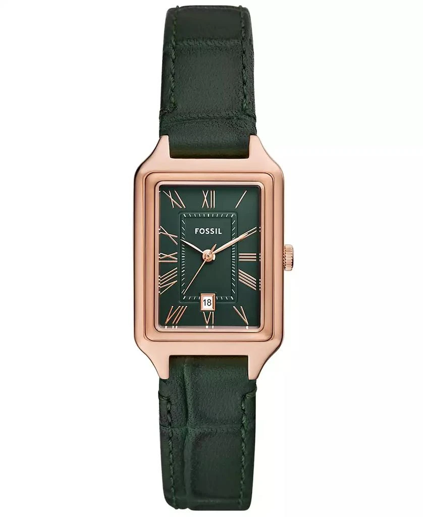 Fossil Women's Quartz Green Croco Watch 23mm 1